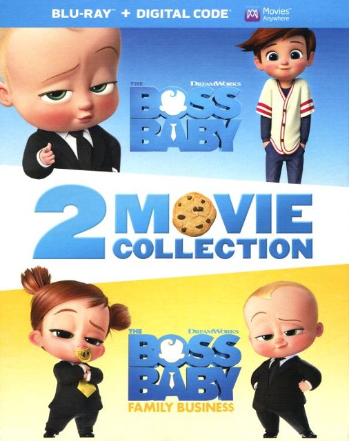 The Boss Baby 2-Movie Collection – Yellow Dog Discs