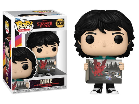 Funko Pop! Television: Stranger Things Season 4 - Mike w/ Will's Painting