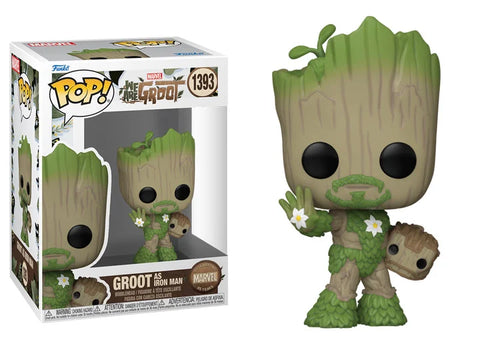 Funko Pop Marvel: We Are Groot - Groot As Iron Man