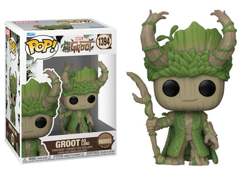 Funko Pop Marvel: We Are Groot - Groot As Loki