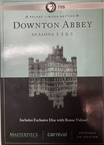 Downton Abbey Seasons 1, 2 & 3 Deluxe Limited Edition