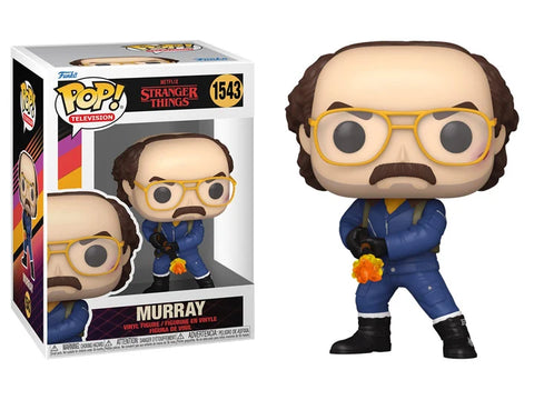 Funko Pop! Television: Stranger Things Season 4 - Murray with Flame Thrower