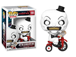 Funko Pop! Movies: Terrifier - Art the Clown with Bike