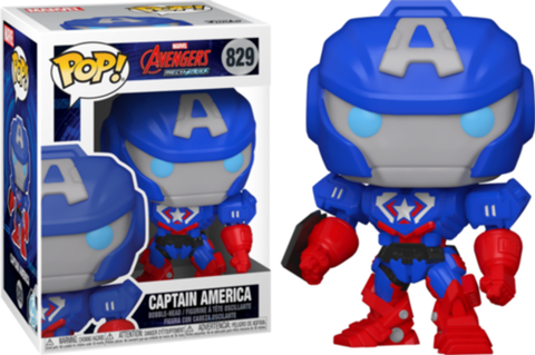 Funko Pop! Marvel: Marvel Mech - Captain America