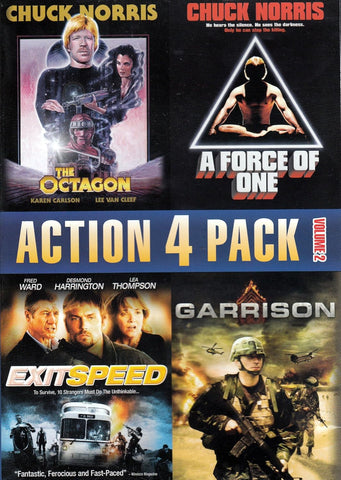 Action 4 Pack, Vol. 2 (The Octogon / A Force of One / Exit Speed / Garrison)