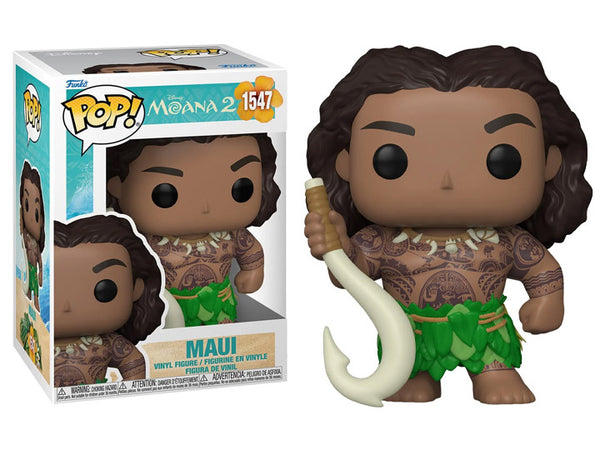 Funko Pop! Disney: Moana 2 - Maui with Fish Hook