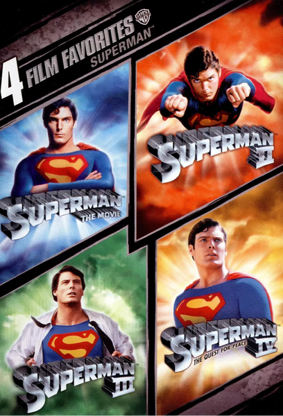 Superman The Movie / Superman II / Superman III / Superman IV