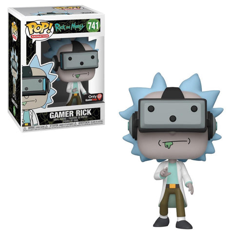 Funko Pop! Animation - Rick And Morty - Gamer Rick (GameStop)