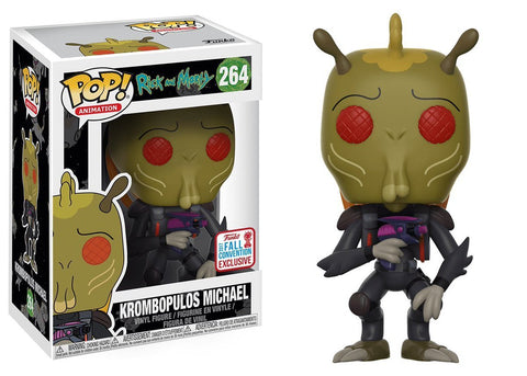 Funko Pop! Animation - Rick And Morty - Krombopulos Michael (2017 Fall Convention)