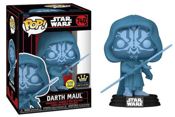 Funko Pop! Star Wars: Darth Maul (Hologram)(GITD)