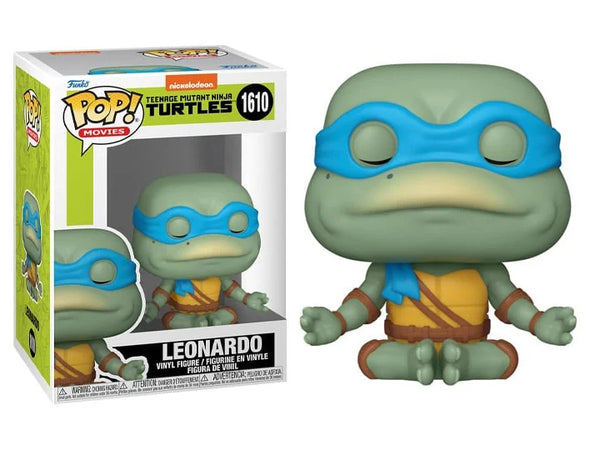 Funko Pop Movies: Teenage Mutant Ninja Turtles (1990) - Leonardo (Meditating)