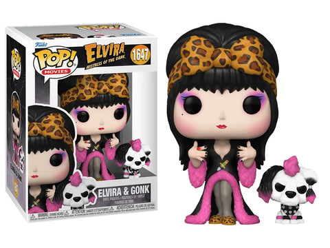 Funko Pop! Movies: Elvira: Mistress of the Dark - Elvira & Gonk