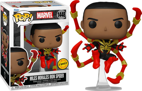 Funko Pop! Marvel: Spider-Man Miles Morales Iron Spider (Chase)