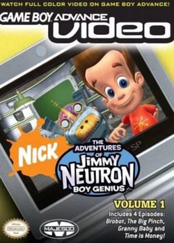 Game Boy Advance Video: The Adventures of Jimmy Neutron, Volume 1