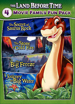 The Land Before Time VI-IX 4-Movie Family Fun Pack (The Secret of Saurus Rock / The Stone of Cold Fire / The Big Freeze / Journey to Big Water)