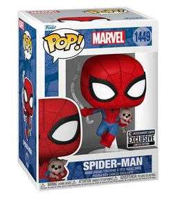 Funko Pop Marvel: Spider-Man with Sandwich the Dog (Entertainment Earth)