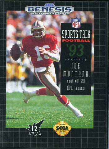 Sports Talk Football 93 Starring Joe Montana