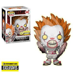 Pop! Movies: It S2 - Pennywise With Spider Legs (GITD) (EE)