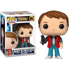 Funko Pop Movies: Back To The Future - Marty In Puffy Vest