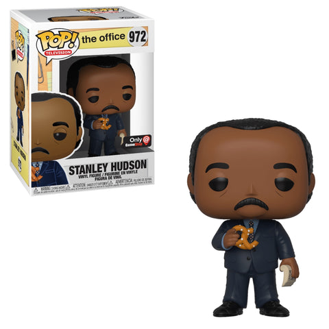 Funko Pop! Televison: The Office - Stanley Hudson (with Pretzel)(Gamestop)