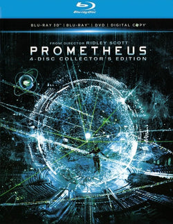 Prometheus (4-Disc Collector's Edition) [Blu-ray 3D/Blu-ray/DVD]