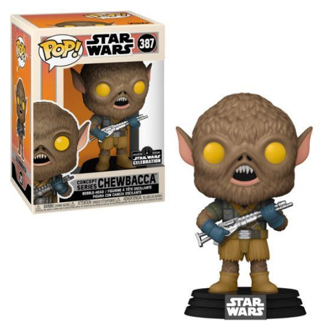 Funko Pop! Star Wars: Concept Series: Chewbacca (2020 Galactic Convention)