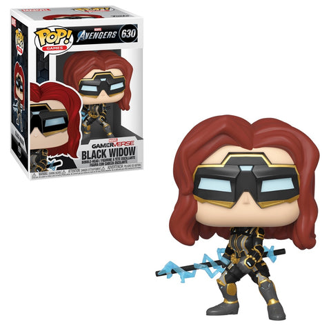 Funko Pop! Games: Marvel Avengers - Black Widow (Avenger Games)