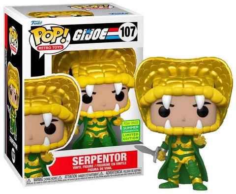 Funko Pop! Retro Toys: GI Joe - Serpentor (2022 Summer Convention)