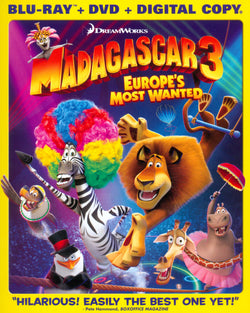 Madagascar 3: Europe's Most Wanted [Blu-ray/DVD]