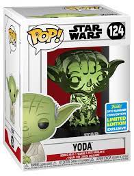 Funko Pop Star Wars - Yoda (Green) (2019 Summer Convention Shared Sticker)