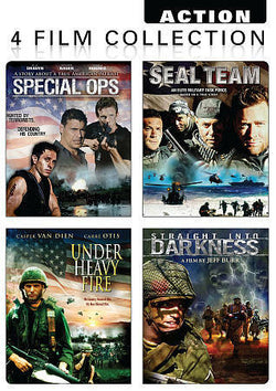 Armed Forces 4-Pack: (Special Ops, Seal Team, Under Heavy Fire, Straight into Darkness)