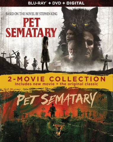 Pet Sematary: 2-Movie Collection [Blu-ray/DVD] – Yellow Dog Discs